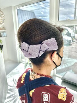 ヘアーデザイン シーベル(HAIR DESIGN SEA BELLE) 夜会お祭りアレンジ