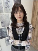 大分ミディアム韓国ヘアレイヤーカット