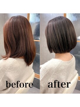ヘアサロン ドットプラス 町田店(dot. plus) 大人ショートボブ/ミディアムヘア/グランマッシュ/町田