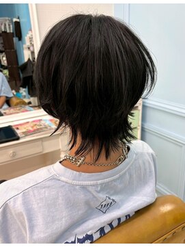 シャルティア 岩国(SHALLTIA) ショートウルフ/ウルフカット/メンズライク/カジュアルショート