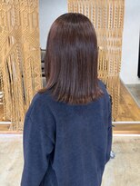 アイフィ(iFY)&nbsp;【iFY 大川】チェリーカラー×外ハネミディアム