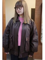 チャプター 問屋町(chapter)&nbsp;髪質改善ケアブリーチダブルカラーミルクティーベージュ韓国ヘア