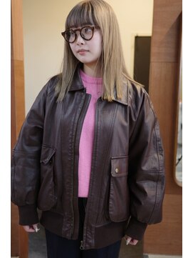 チャプター 問屋町(chapter) 髪質改善ケアブリーチダブルカラーミルクティーベージュ韓国ヘア