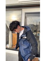 BRIDGE HAIR 【メンズショート/平田晶】ニュアンスパーマ/パーマスタイル