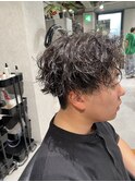 【櫻田】シャドウパーマ　スパイラルパーマ　メンズパーマ
