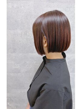 コワフュールトーリ フジグラン店(COIFFURE TORI) 首元すっきり美フォルムボブ