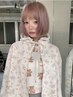 [夏休み限定]ケアブリーチ+トレンドカット+TR ￥18900
