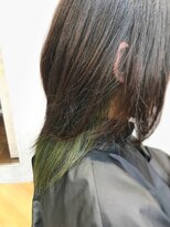 ヘアーメイク アフィーノ(hair make affino) [affino大宮]個性×グリーン