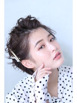 ダブル(W) 【hair salon W】ショートアシメアレンジ