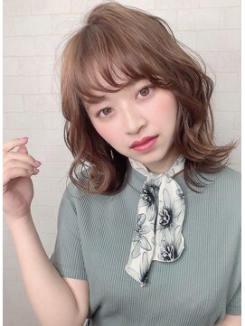 ニスル センター南店(NISURU） 似合わせカット/大人ガーリー/ダークアッシュ/着物/センター南