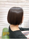 【川端サロンスタイル】ツヤ感重視のショートボブ☆