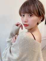 ベイルーム(BAYROOM by HONEY omotesando)&nbsp;【BAYROOM横浜】大人かわいいショート×ベージュブラウン