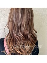 テトラ バイ ネオリーブ 横浜西口店(tetra by neolive)&nbsp;なんちゃってバレイヤージュ風カラー♪