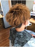 韓国風マッシュ×ツイストスパイラルパーマ