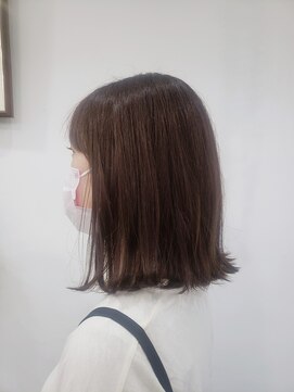 アーシェ 横浜店(A'SHE) ナチュラルベージュ×王道ボブ