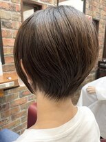 オレンジポップ 検見川浜南口店(ORANGE POP)&nbsp;［佐々木一幸］絶壁解消/骨格補正　ショートボブ