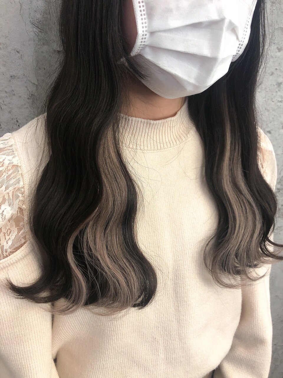 インナーエクステ☆イヤリングカラー☆グレージュ：L179125098｜ルーツ