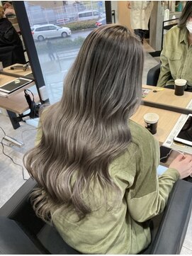 ラフ 難波店(LAFF) #黒髪#ボブルフ#ネビージュ#小顔#ワンレン