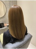 【オリーブグレージュ】×【髪質改善トリートメント】