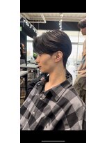 スキル(SKILL)&nbsp;【SKILL】ツーブロック刈り上げショートメンズパーマハイライト