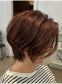 高知 南国市 BiBi glandjete ハンサムショート レイヤーカット