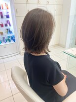 ヘアアンドデイスパ アグー(hair&dayspa AGU) ふんわりミディアムレイヤー　【横須賀中央】