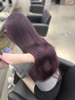 ペレ 栄店(PELE)&nbsp;デザインカラー/レイヤーカット/ウェットヘア/オリーブベージュ