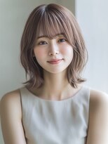 アルトリスト(Altruist Aging×HAIR&SPA)&nbsp;★ダークアッシュ大人ガーリーボブ着物ミディアムレイヤーカット