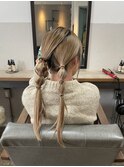 twin　hairarrange