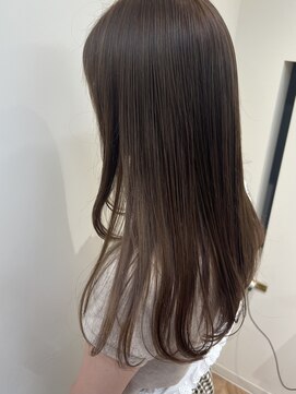 リコ バイ マリス(Liko by maris) 透けるカラー 透明感カーキベージュ /髪質改善トリートメント