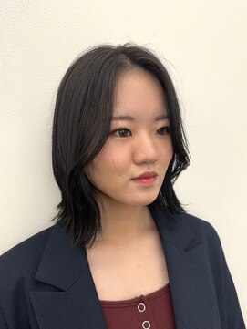 美容室 びゃんびゃん 社店 レイヤー/レイヤーカット/外ハネボブ/イメチェン/美髪