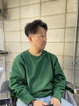 ミナミ 府中店(MINAMI) 大人フェザーパーマスタイル