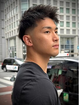 ヒロギンザ 仙台名掛丁店(HIRO GINZA) スキンフェードアップバング