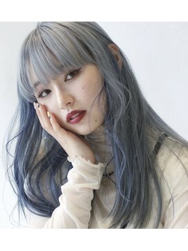 ウル(U’ru) blue silver × navy