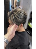 【メンズハイライトで立体感アップ!】