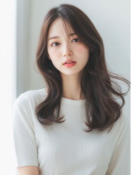 エル 横浜 ウエスト(eL 横浜 west) くびれヘア  美髪  ハイライトカラー　アプリコットオレンジ