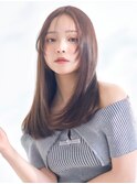 【over hair】顔周りレイヤー×髪質改善×ニュアンスカラー