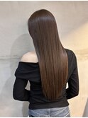 ショコラベージュ×髪質改善