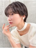 ショート/ショートボブ/顔周り/縮毛矯正/小顔/立川