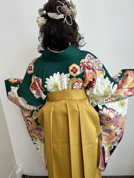 アルツディレット(ALTS diletto) 【ALTS diletto】袴ヘアセット＆着付け×卒業式アレンジ