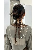 ペロ(pelo)&nbsp;[アレンジ]編み込みミックスのニュアンスアレンジ