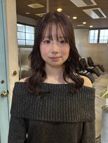 ヘアーミュゼ 井田店(Hair Musee) くすみピンクブラウン