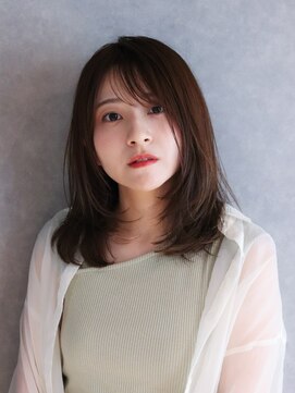 ルー(Luu) 大人ガーリー/似合わせカット/イメチェン/前髪/水素カラー