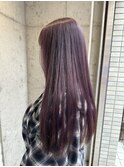2ブリーチからできるパープルカラー