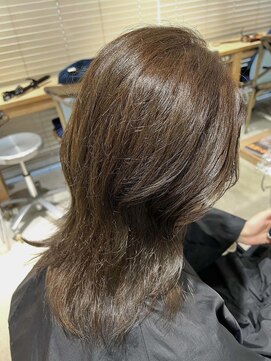 ラピスタ 池袋(Lapista) 韓国ヘアハッシュカットダブルハイライトカラー【Lapista池袋】