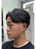 バーバーショップグランツ(Bar ber Shop GRAnt'z)&nbsp;テーパーフェード&毛流れパーマ