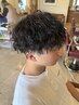 【ケアコース】カット+特殊パーマ（ツイストスパイラル・波巻きパーマ）