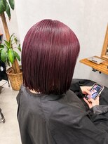 シールドヘアー 沖縄 新都心(C'LD Hair) ラベンダーピンク/那覇美容室/おもろまち美容室