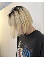 ブランク(BLANK)&nbsp;根本残しのハイトーンデザイン