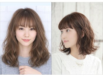 アンティア 拝島店(AN'TIA)の写真/柔らか質感ふんわりパーマ【カット＋コスメパーマ（セット割）￥5060orデジタルパーマ￥8030】メンズもOK♪